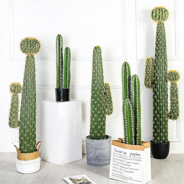 Cereus Cactus Faux Plant σε γλάστρα