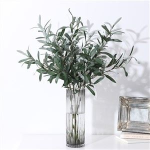 Τεχνητό Πράσινο Κλαδιά Ελιάς Στελέχη