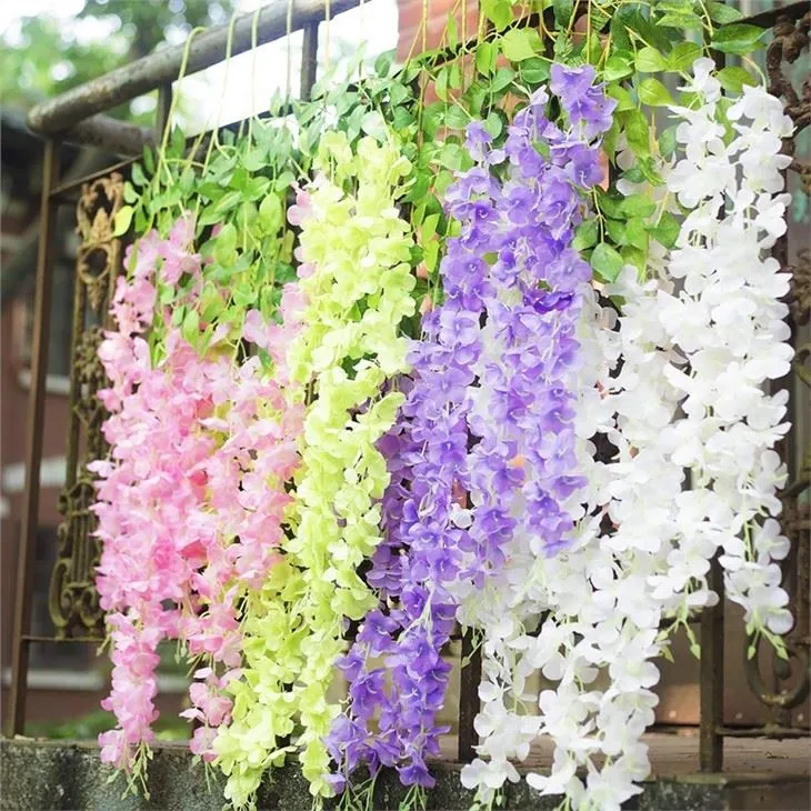 wisteria silk flowers